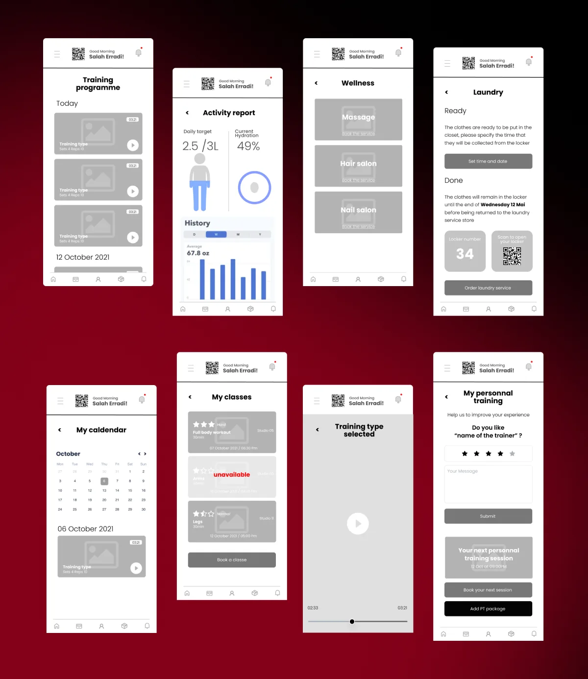Wireframes M72