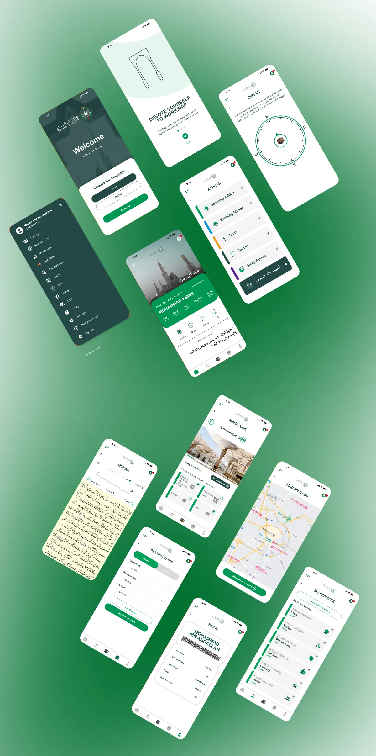 UI mobile Manasik